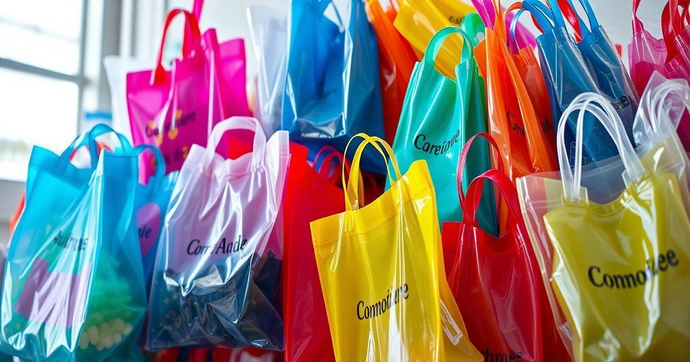 Sacolas de Plástico Personalizadas: Praticidade e Estilo