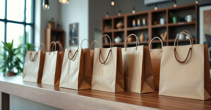 Sacolas de Papel Personalizadas Atacado para Impulsionar Seu Negócio