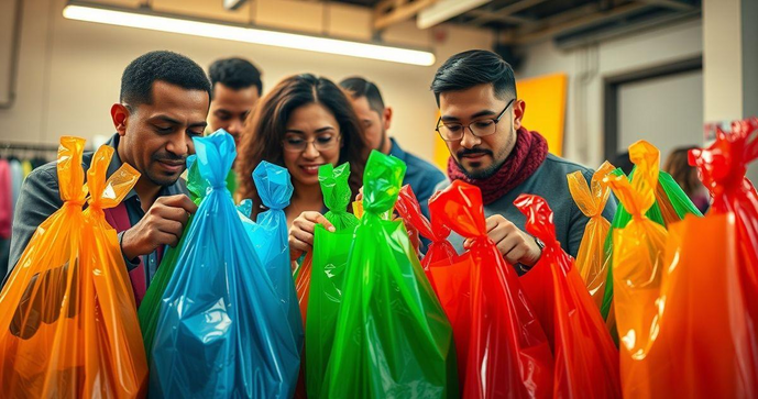 Encontre Fornecedores de Sacolas Plásticas