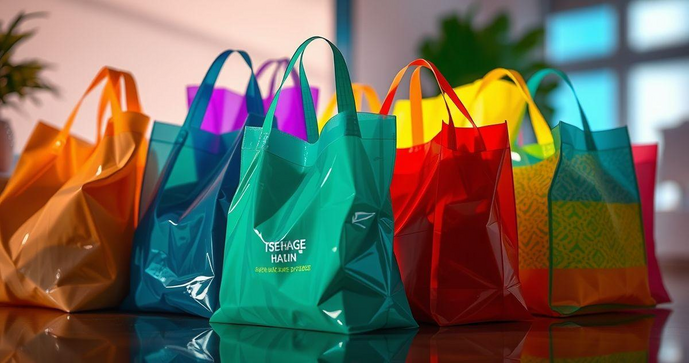 Sacolas de Plástico Personalizadas: Vantagens e Usos