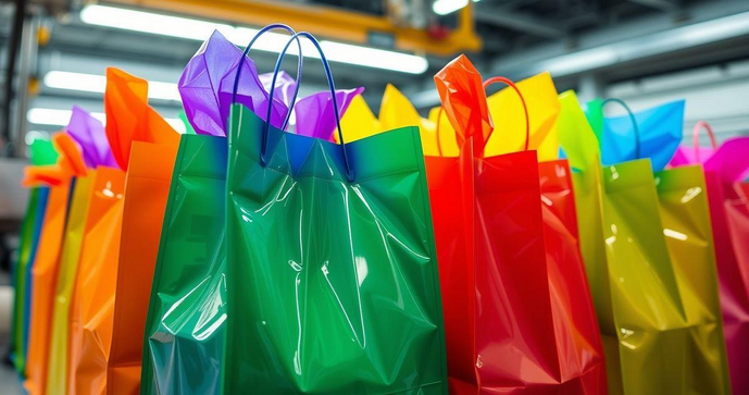Fábrica de sacolas plásticas personalizadas que transforma sua marca em destaque no mercado