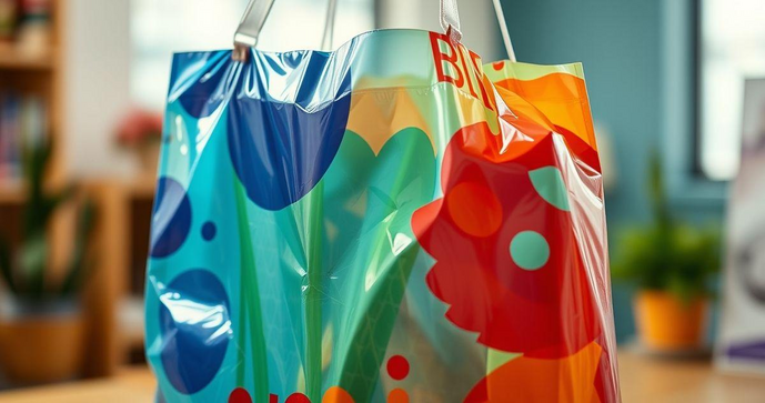 Saco plástico impresso é a solução ideal para personalização e branding da sua marca