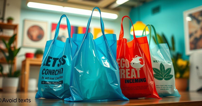 Sacolas personalizadas de plástico são a solução ideal para promover sua marca com estilo e sustentabilidade