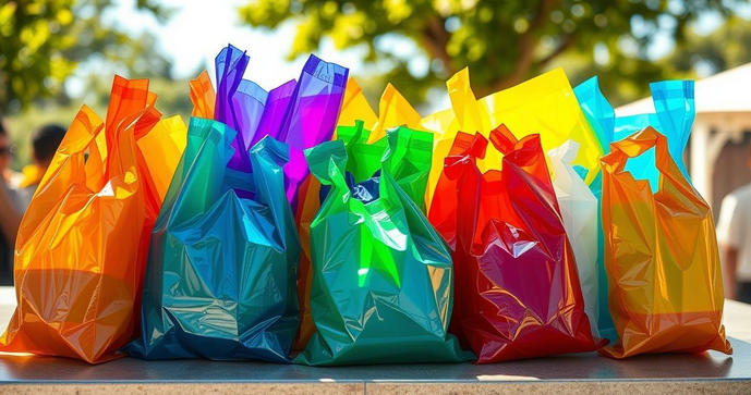 Como escolher a sacola de plástico ideal para suas necessidades