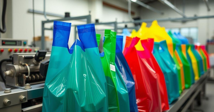 Fábrica de sacolas plásticas personalizadas para impulsionar sua marca e sustentabilidade