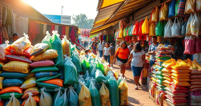 Sacolas plásticas preço milheiro: descubra as melhores opções e economize na sua compra