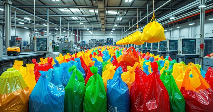 Fábrica de sacolas plásticas personalizadas que transformam sua marca em destaque