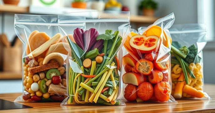 Sacos plásticos personalizados para alimentos que garantem segurança e praticidade