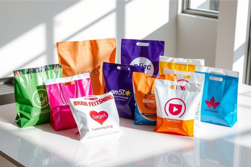Sacolas plásticas personalizadas são a escolha ideal para branding e sustentabilidade